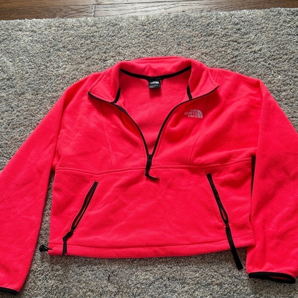 The North Face Jackets & Blazers - The North Face Vibrant Pink Fleece Jacket
